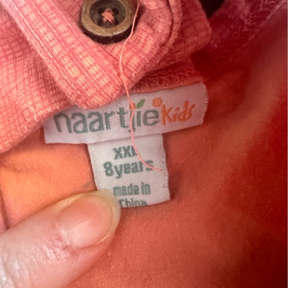 Naartjie sundress, pink and orange, size 8, size xxl - Picture 3 of 4